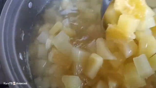 Компот из кабачков со вкусом ананаса