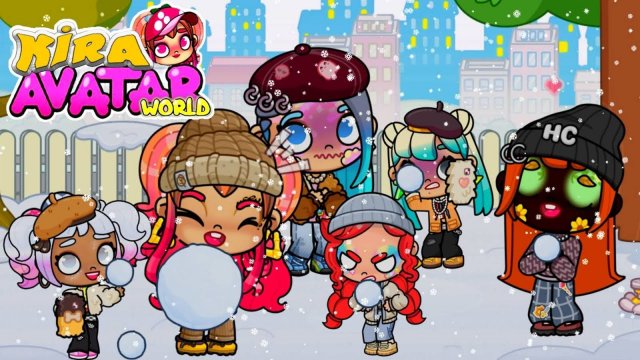 ОбНоВлЕнИе Avatar World. ПЕРВЫЙ СНЕГ - ЗАКИДАЛИ ДРУГ ДРУГА СНЕЖКАМИ. Кто обиделся