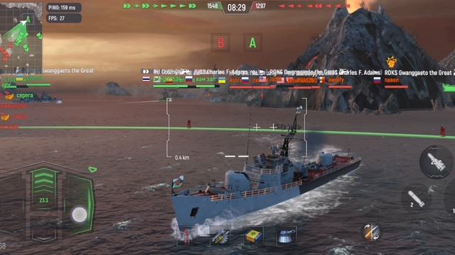 Force of warships. Просмотр битвы.