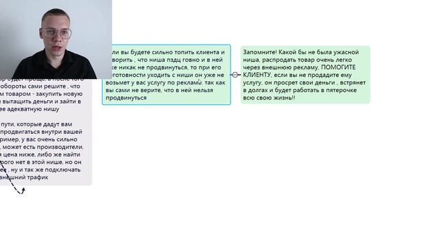 Построение диалога