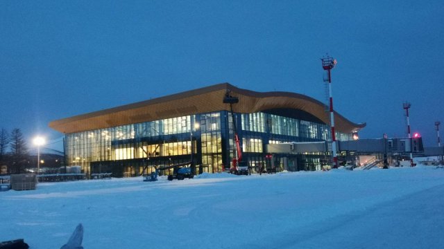 Сокол Новый терминал  скоро откроется.