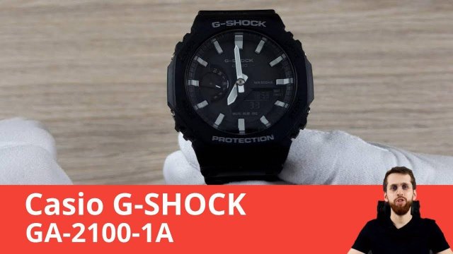 Обзор часов Casio G-SHOCK GA-2100-1A
