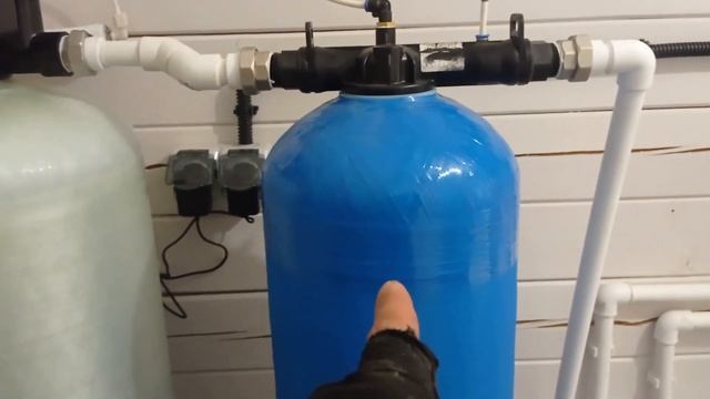 СИСТЕМА АЭРАЦИИ И ОБЕЗЖЕЛЕЗИВАНИЯ ВОДЫ С ПОСЛЕДУЮЩИМ УМЯГЧЕНИЕМ