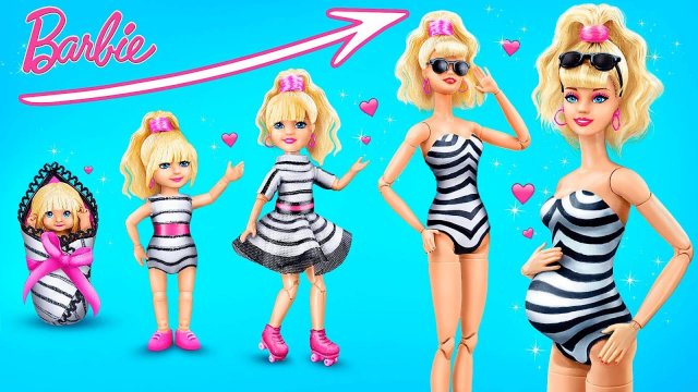 Барби растёт! 30 идей для кукол