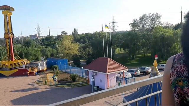 Семья из Мариуполя ЭКСТРИМ ПАРК И МОКРАЯ ПОПА#мариупольсегодня