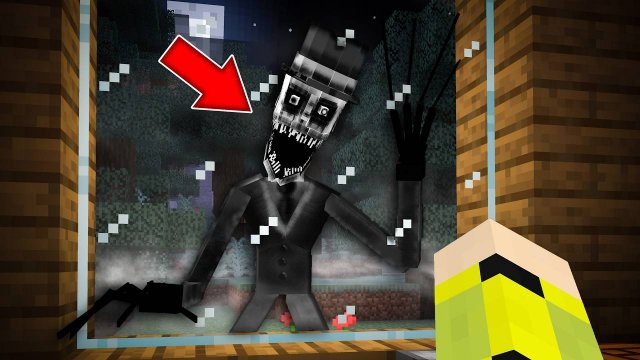 Я ВИЖУ ЕГО СИЛУЭТ В МАЙНКРАФТ... THE SILHOUETTE MINECRAFT