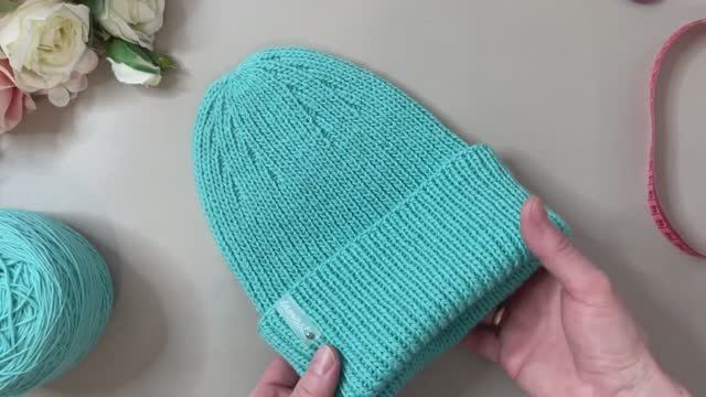 ВЯЗАНАЯ ШАПКА СПИЦАМИ ДЛЯ ВСЕХ ВОЗРАСТОВ! KNITTED HAT