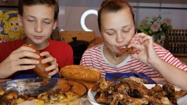 Мукбанг Хот-дог, Крылья