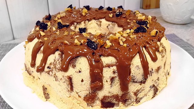 Панчо по-новому - и никакой духовки! Чудо-торт на Праздничный стол.