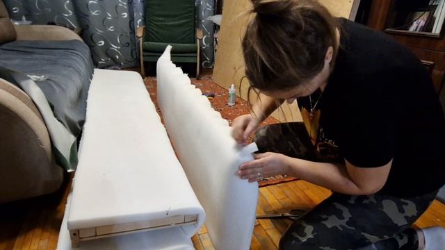 Создаю двухспальную кровать своими руками.