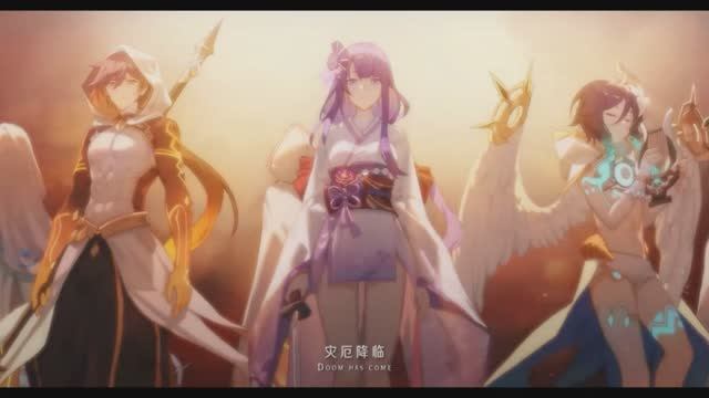 Война архонтов The War of the Archons Genshin Impact AMV GMV