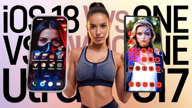 ONE UI 7 vs IOS 18