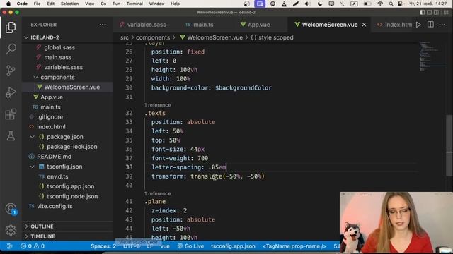 Создаем лендинг на Vue 3 с анимациями! Анимация скролла и css keyframes. Фронтенд-разработка