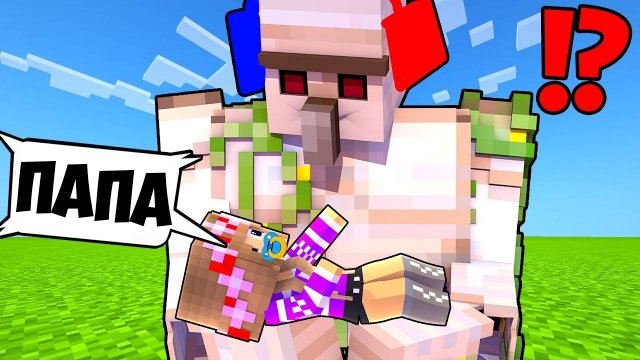 КАК ИГРАТЬ ЗА ГОЛЕМА НУБА И ПРО ЖИЗНЕННЫЙ ЦИКЛ в МАЙНКРАФТ ! НУБ ВИДЕО ТРОЛЛИНГ MINECRAFT Евгенбро