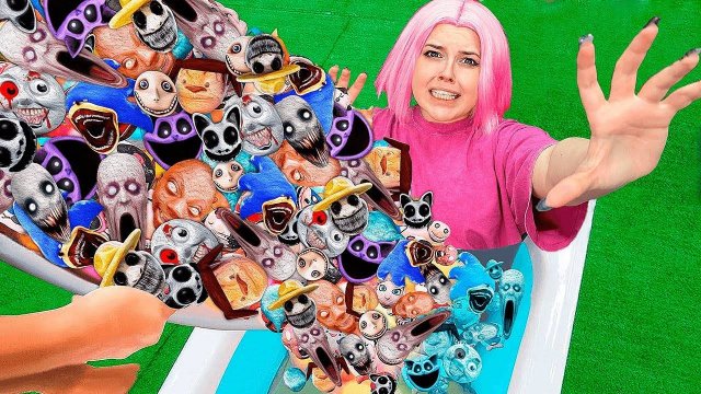 Никогда не принимай ванну с бомбочками ВСЕХ МОНСТРОВ в 3:00 ночи !
