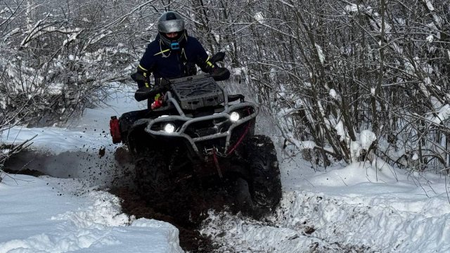 Поездка под Ярославль на квадроциклах Стелс Гепард 850, Аодес,СФмото.Stels Guepard.Aodes.CFmoto