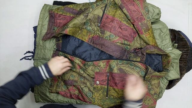 35223 Куртки женские зимние Винтаж, 1пак, WOMEN'S WINTER JACKETS, секонд (extra) оптом