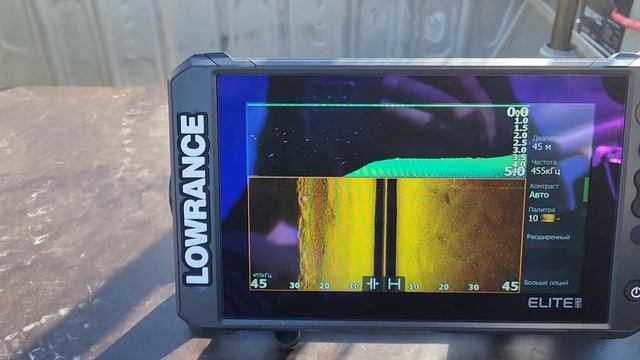 Эхолот Lowrance elite 9 fs