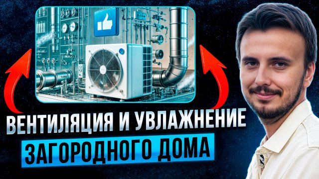 Нужны ли ВЕНТИЛЯЦИЯ и УВЛАЖНЕНИЕ в загородном доме?