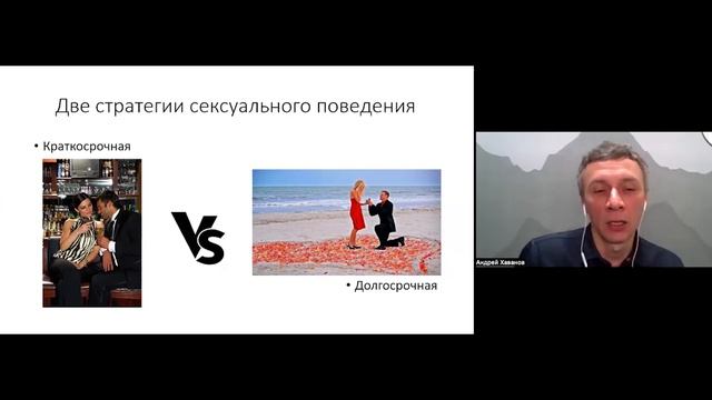 Выбор партнера: психологические и сексологические аспекты. Лекция для психологов