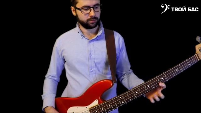 Прием Hammer on и Pull off на бас гитаре (Легато)