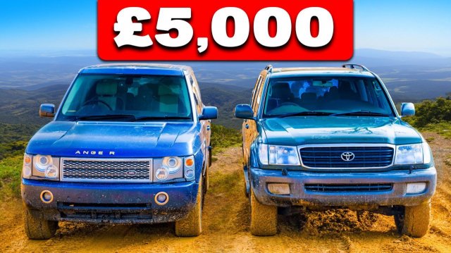 Испытание Бездорожьем: Toyota Land Cruiser против Range Rover!