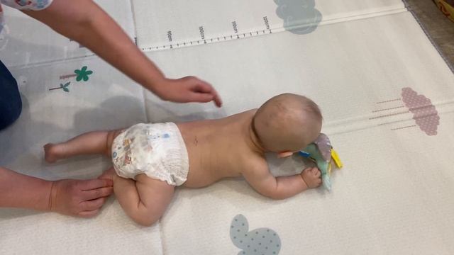 Учимся ползать по-пластунски