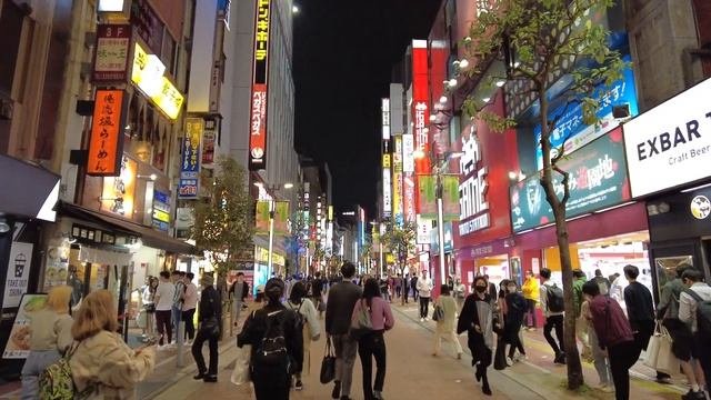 Tokyo Japan Night Edition 4k Video Вечерний и ночной Токио Япония