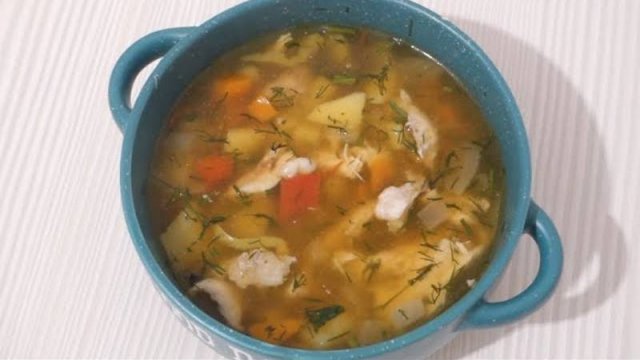 Овощной суп с курицей - попробуйте этот вкусный и диетический супчик (пп-рецепт)