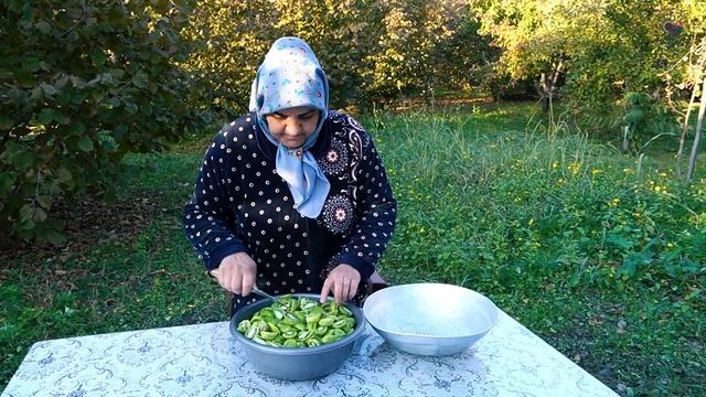 Сбор урожая киви и приготовили полезный джем Азербайджанская Кухня Деревенская Кухня Рецепты