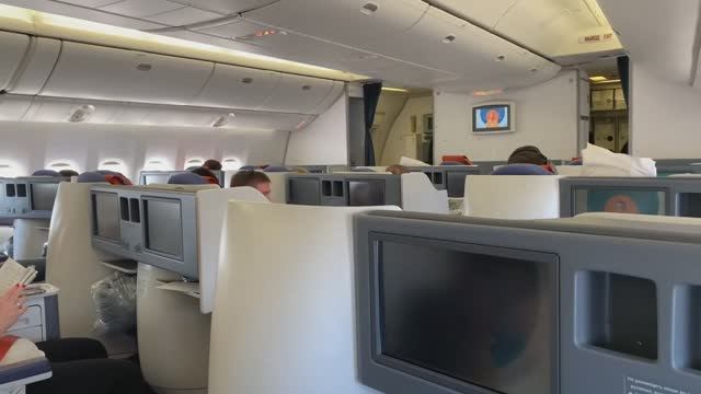 Перелёт Пекин-Москва, бизнес класс Аэрофлота | Business class B777-300ER Beijing Daxin to Moscow