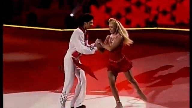 Сергей Лазарев и Анастасия Гребенкина (шоу "ТАНЦЫ НА ЛЬДУ") выпуск 1 (2006г)
