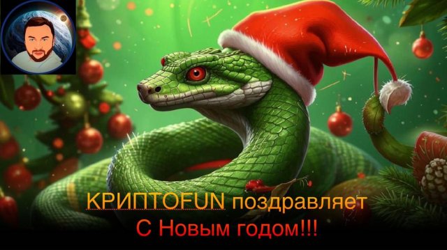 Новогоднее КриптоFUN - поздравление с 2025 годом!