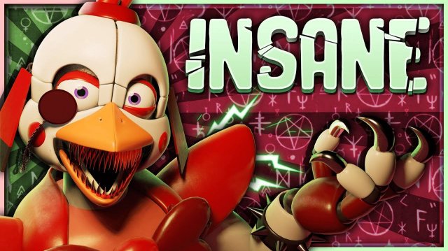 (Автор frideB/YouTube)FNAF COLLAB ➤ INSANE by @BlackGryph0n
