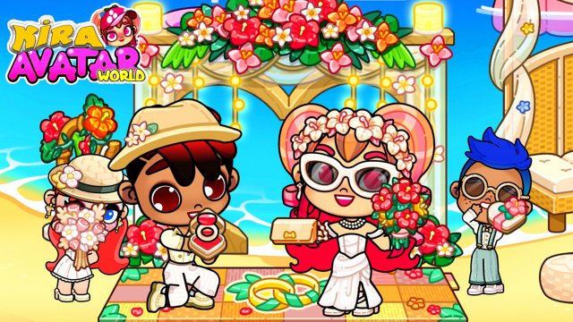 ОТДЫХ на Мальдивах и ПРЕДЛОЖЕНИЕ Киры и Ани ❤️ Аватар ворлд.