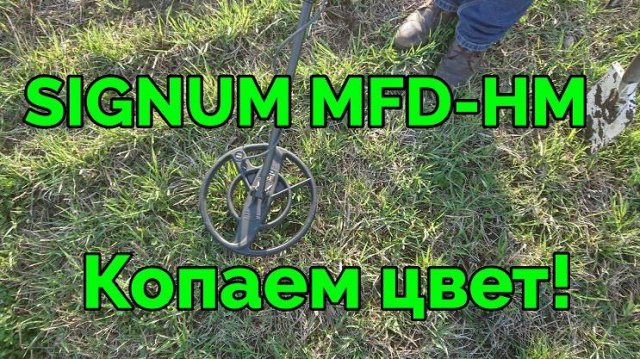 Коп с металлоискателем AKA Signum MFD-HM!