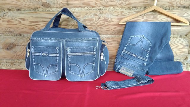 DIY Bag Jeans Fantasy Сумка из джинсов своими руками полный МК и выкройка Джинсовая Фантазия
