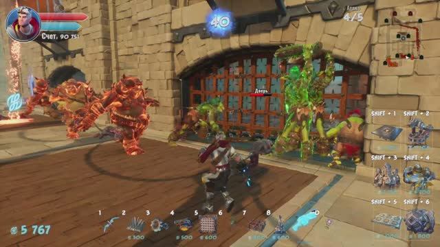 Orcs Must Die! 3 Прохождение. Боевой сценарий Лужайка.