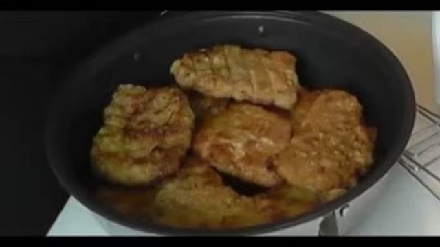 Шницель в аэрогриле