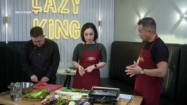 Просто вкусно: Говяжий язык на гриле и лаваш с рыбой