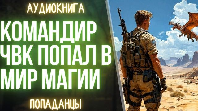 АУДИОКНИГА | ПОПАДАНЕЦ: КОМАНДИР ЧВК ПОПАЛ В МИР МАГИИ