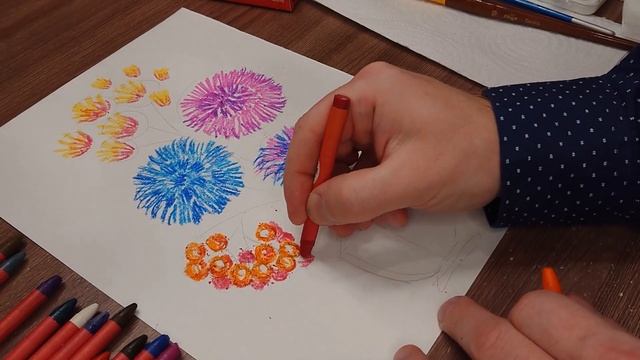 ИЗО 2 класс Неожиданные материалы. Осенний букет #stilllife #autumnbouquet #рисуемсалексеемникулиным