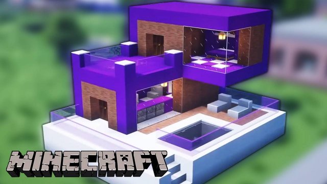 Как Построить Красивый Дом в Minecraft. Крутые постройки в майнкрафт. #майнкрафт #minecraft #майн