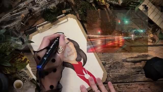 Крипипаста АРТ / Жуткий Ноябрь / 3 истории НЕ МОЁ ВИДЕО