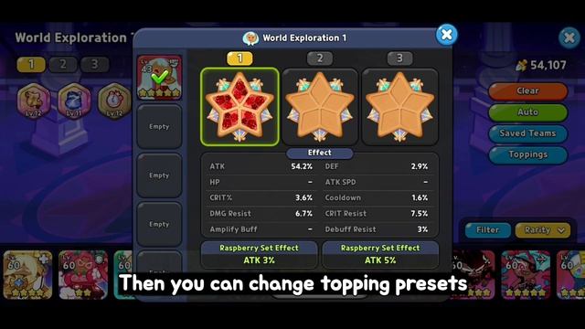 [Cookierun Kingdom] How to change topping presets