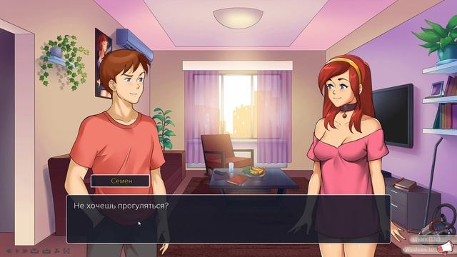 Milf's Plaza №1 Прохождение на русском без комментариев