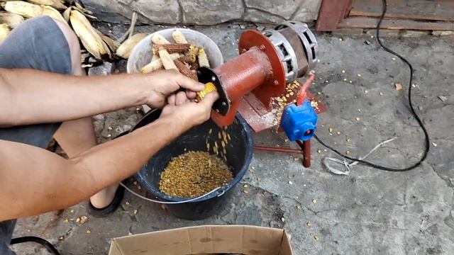 Самодельная лущилка для кукурузы