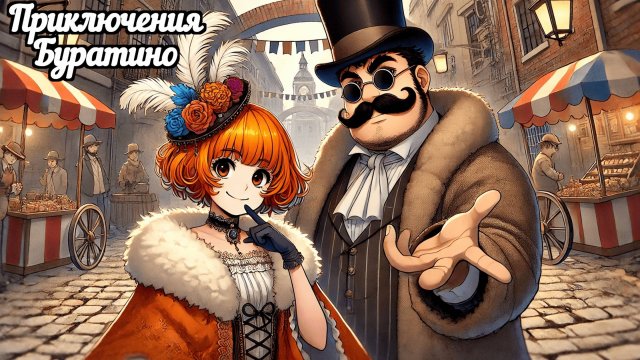 Приключения Буратино - "Какое небо голубое" в стиле Symphonic Metal (Udio Ai Cover) (Песня на Заказ)