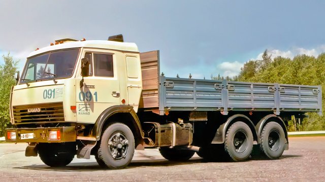 Грузовики КАМАЗ первой модернизации | КАМАЗ 53215 и КАМАЗ 54115