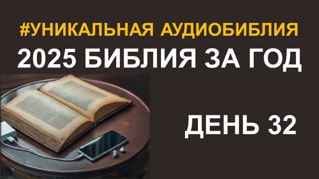 День 32. Библия за год. Библейский ультрамарафон портала «Иисус»